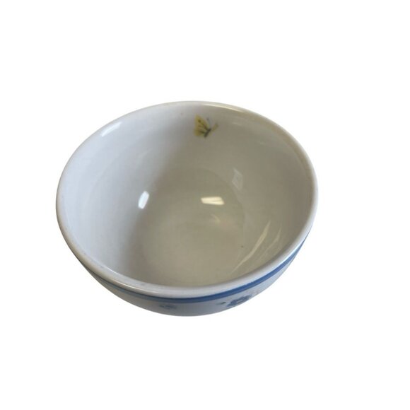 Pfaltzgraff Shelby Small Dessert Bowl With Floral & Butterfly Design - Picture 3 of 3